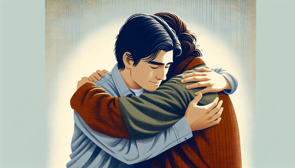 A comforting hug