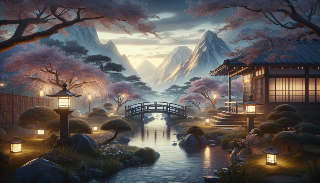 a comforting landscape to represent healing after heartbreak