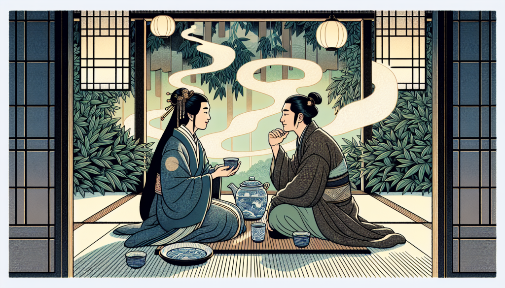 A conversation between two friends sharing advice