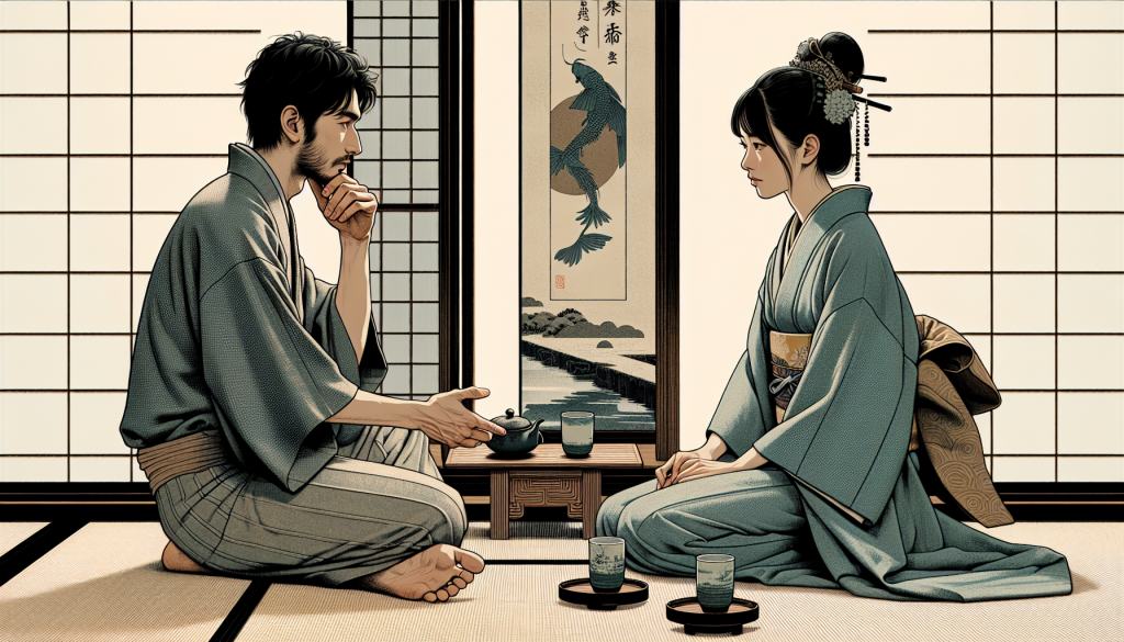 A couple discussing their MBTI results
