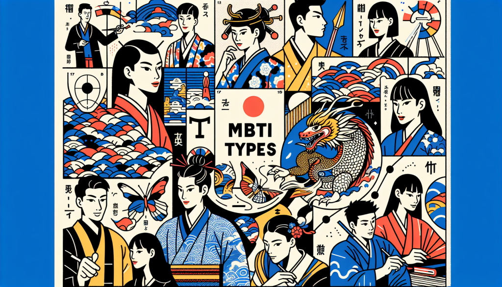 A depiction of the 16 MBTI personality types