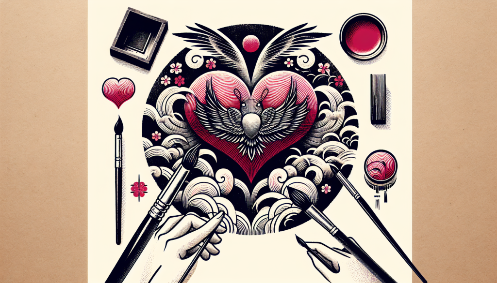 A heart symbol representing love