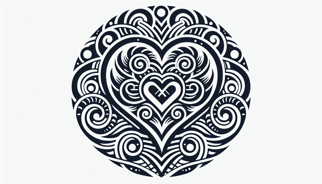 A heart symbolizing love