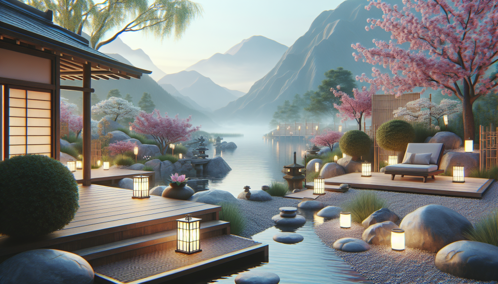 A serene nature setting for relaxation