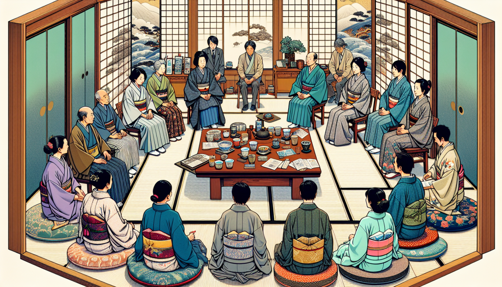 A support group meeting