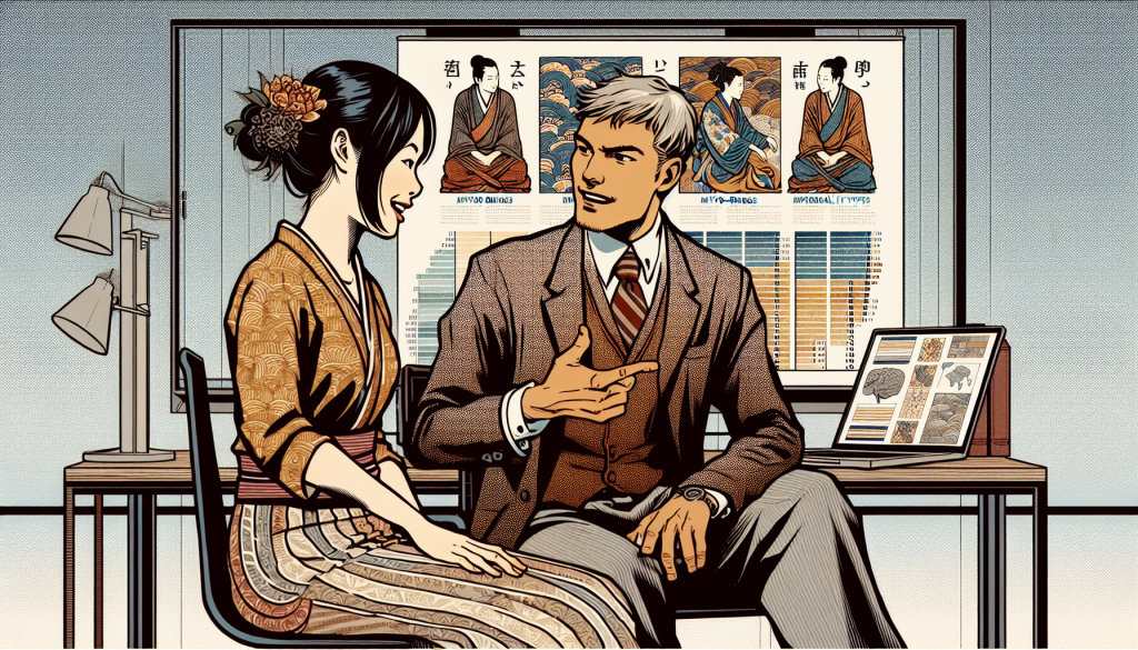 A couple discussing their MBTI personality types