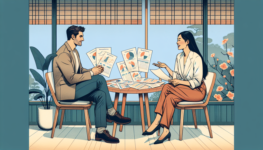 A couple discussing their MBTI results
