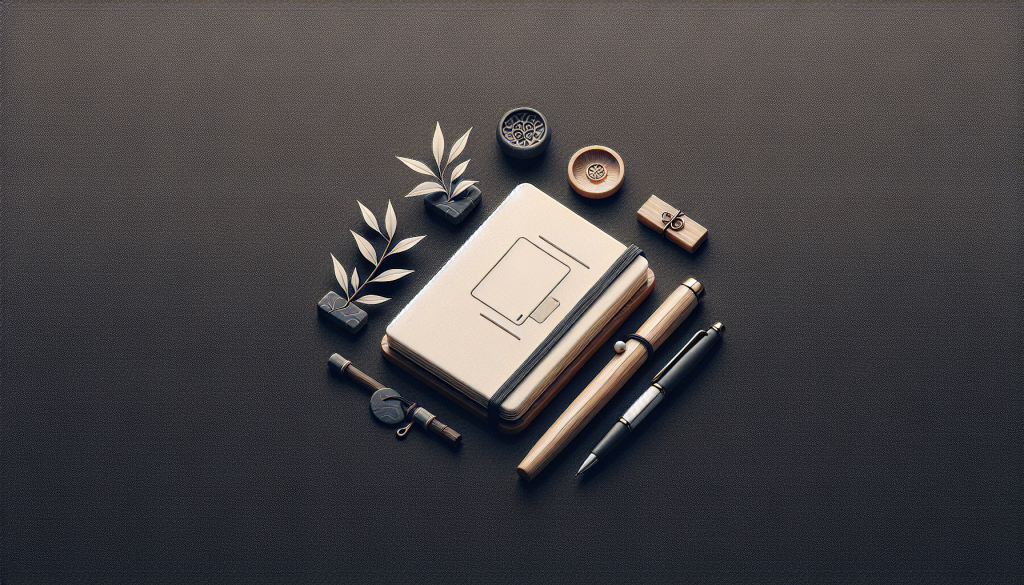 A diary with a pen placed on it, symbolizing personal reflection and growth.