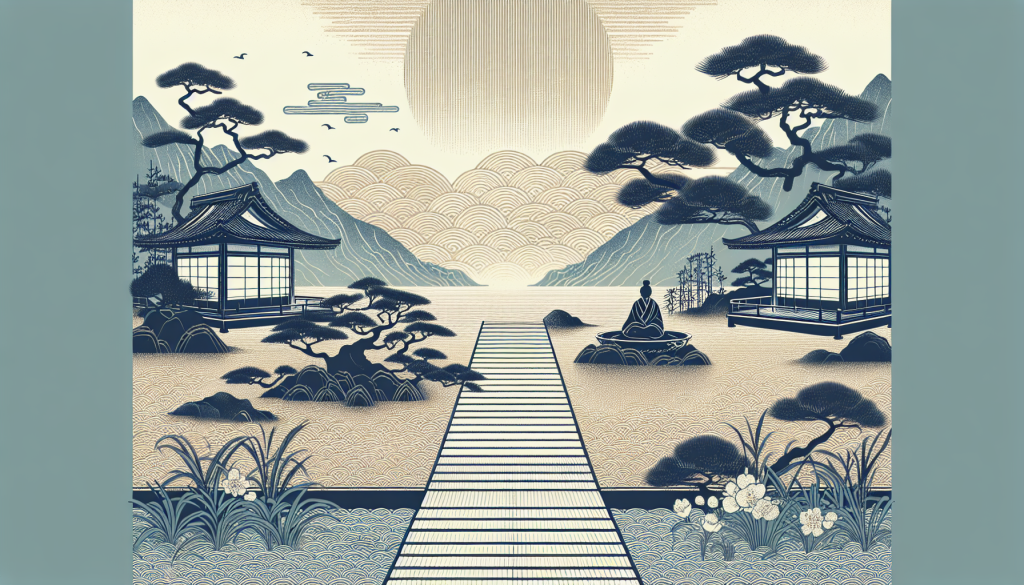 A calm and serene mind illustration