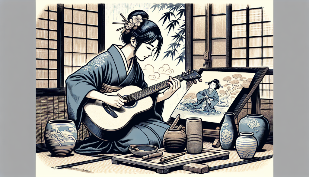 A person finding a new hobby