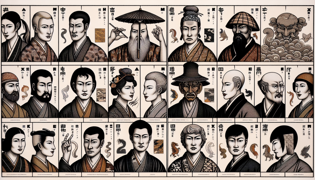 An illustration of the 16 MBTI types